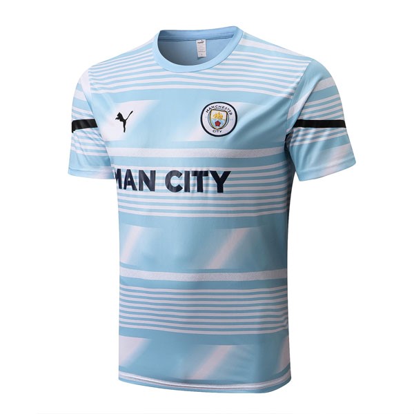 Maillot Entrenamien Manchester City 2022-23 Bleu